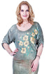 Bluza pictata jerse  Liza Panait Liza Panait Online Boutique